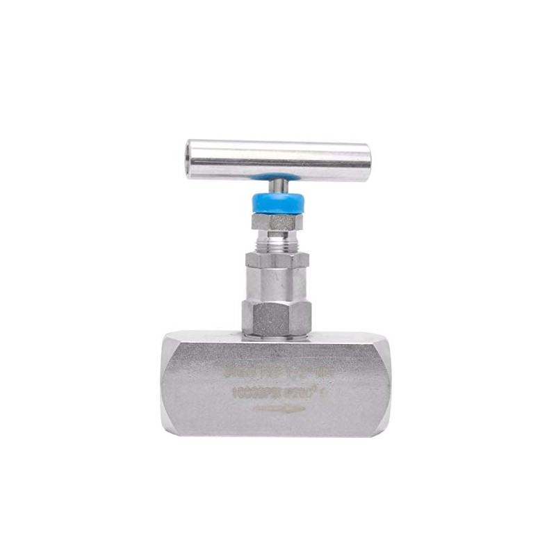 3/8" Stainless Steel (316) Needle Valve - Packed Bonnet FxF