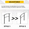 KUAFU Step Hand Rail Compatible with 2-3 Steps Handrails for