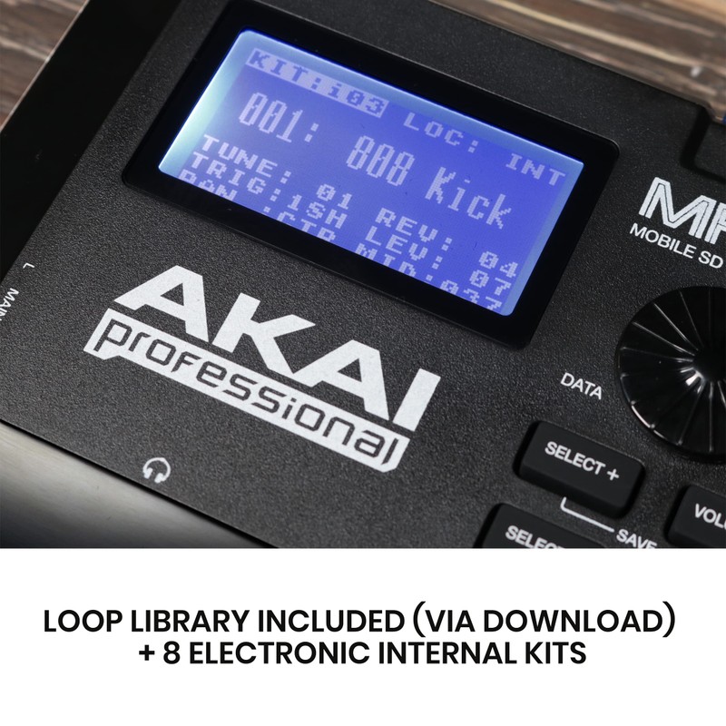 Akai Professional MPX8 - Portable Sample Pad Controller With 8