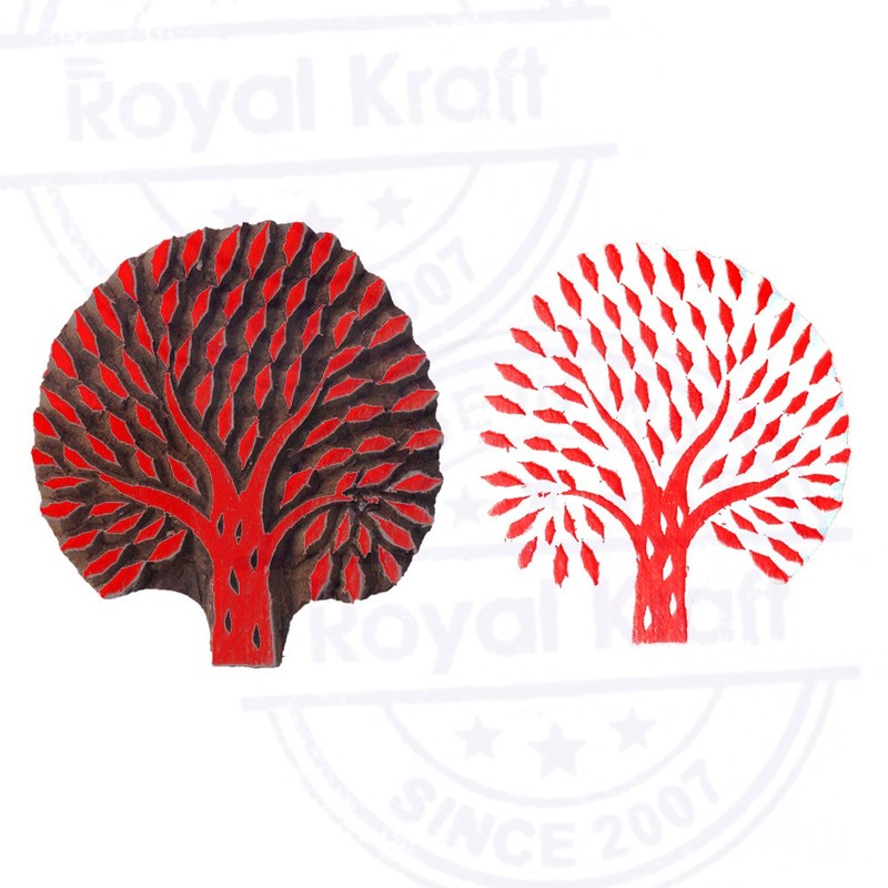 Royal Kraft Wooden Stamps DIY Fabric, Textile, Clay, Pottery, Paper,