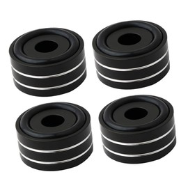 DOITOOL 4 Pieces Speaker Feet Pads Vibration Isolation Cushions for Amplifiers Stereos Noise Reduction Design for Enhanced Sound Quality Reliable Vibration Dampening