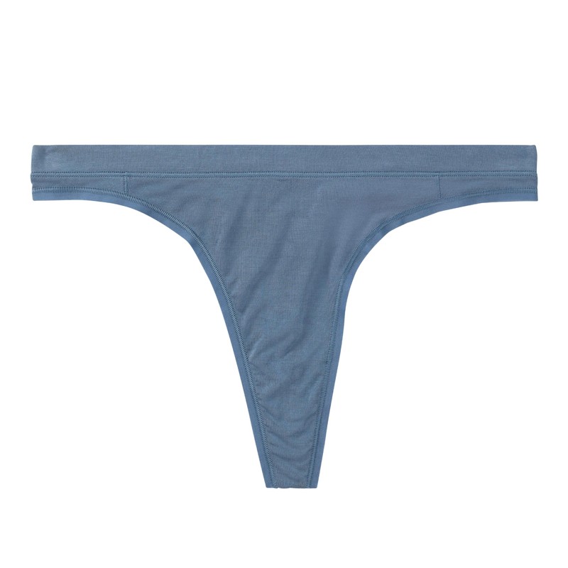ExOfficio Women's Everyday Thong – Breathable, Lightweight Travel Underwear, Pond