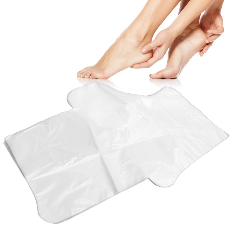 100 Piezas de Bolsas de Fundas para Pies, Botines Desechables