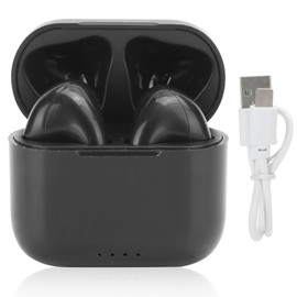 Bluetooth 5.0 Earphone Wireless Earbuds Fingerprint Touch Control Stereo Sound Headphones