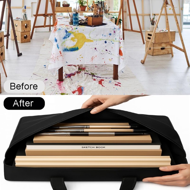 Large Size Art Portfolio Bag,24 x 36 inches Light Weight