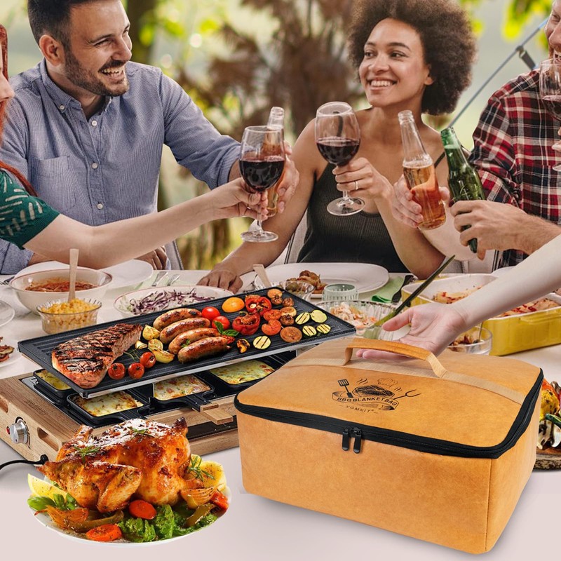 YGMkit BBQ Blanket for Resting Meat,Reusable BBQ Resting Bag for