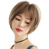 Full Wig, Short Bangs, 3D, Gradation, Hair Arrangement, Collar, Volume,