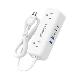 US to Japan Adapter, 1875W 2 Prong Extension Cord 5 FT with 180 Rotating Flat Plug, Type A Travel Adaptor for USA to Japanese Tokyo Canada Mexico Philippines Peru China Colombia