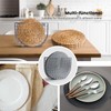 YeeBeny Round placemat Holder, Placemat Holder, Placemat Pocket Wall File