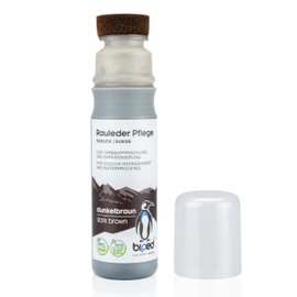 biped Suede Care for Colour Refreshing, Care, Protection and Impregnation - Suede, Velour Nubuck Care Product Stick - for Textiles and Tex Materials - PFC Free 75 ml z2790 (Dark Brown)