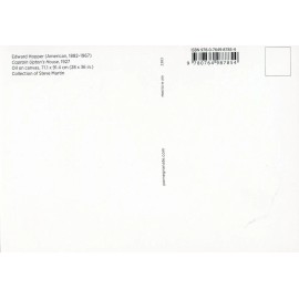 Pomegranate Captain Upton's House, 1927, Edward Hopper (American, 1882-1967) --POSTCARD