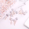 Vapker 200 x 9.5mm Rose Gold Push Pins
