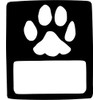 JeepTails Dog Paw Tail lamp Light Covers (Non-LED) Compatible with
