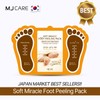 MJ Care Soft Miracle Foot Peeling Pack 1 Pair (2 Sheets) Exfoliation 2ea