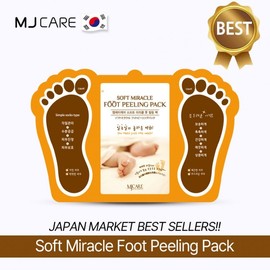 MJ Care Soft Miracle Foot Peeling Pack 1 Pair (2 Sheets) Exfoliation 2ea