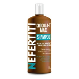 Nefertiti Shampoo Pcabello Maltratado Chocola-t Max 1l