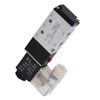 2 Position 5 Way Pneumatic Solenoid Valve Aluminium Alloy Wear