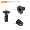 sourcing map 1/4-20x3/4" Flat Head Socket Cap Screws, 10.9 Grade