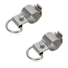 AUMEL Pack of 2 Shoulder Strap Brush Cutter Shaft Clamp for EGO 56 V Edge Trimmer Leaf Blower Trimmer Chainsaws Brush Cutter Clamp for Stihl/Echo/Husqvarna/Dewalt