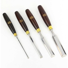 Crown Tools 174R / Big Horn 21000 4 Piece Boxed Chisel Set