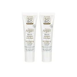 LEA NATURE SO Bio Etic | Anti-Ageing Serum | Supple Argan | Firmness | Elasticity | Nutrition | Organic Argan Oil | Hyaluronic Acid | 99% Natural Origin | Made in France | 2 x 30 ml