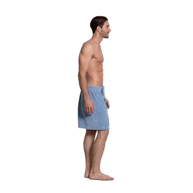 Turkuoise, toalla turca turca de algodón para hombre, de terciopelo,