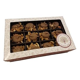 Milk Chocolate Caramel Pecan Caramillicans 8 oz | Millican Pecan since 1888 | San Saba, Texas
