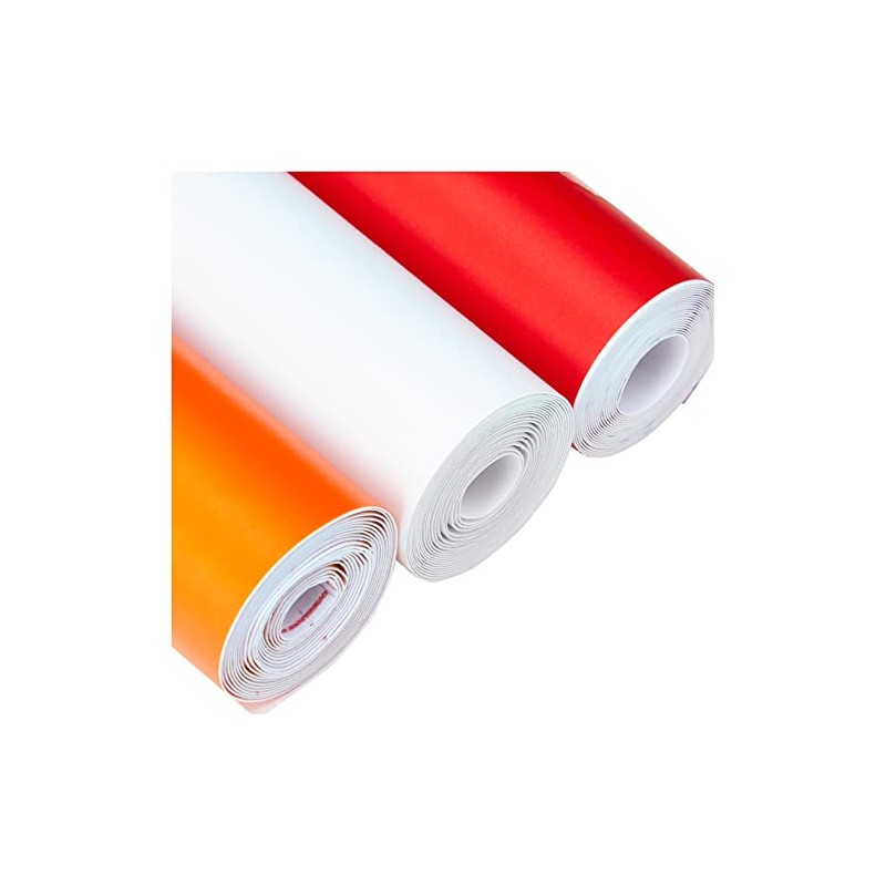 Simply 2250 Lens Tape, Red/Clear/Amber