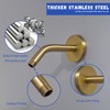 Wall Mounted Shower Arm Extension Head Holder Stainless Stee for