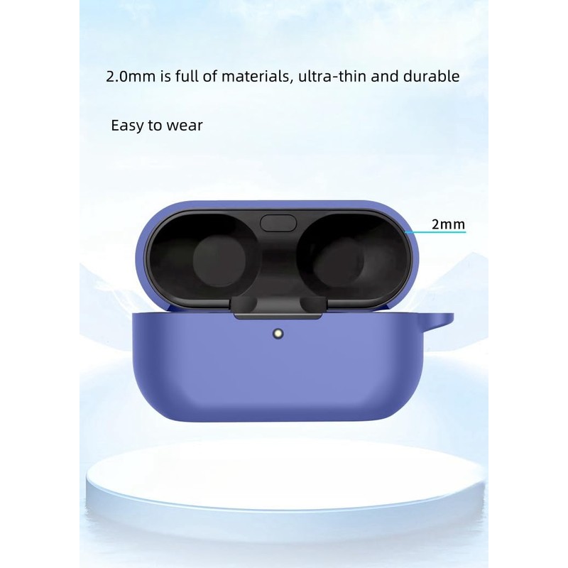 FTRONGRT Case Compatible with Technics EAH-AZ100, Soft TPU, Scratch-Resistant Protective