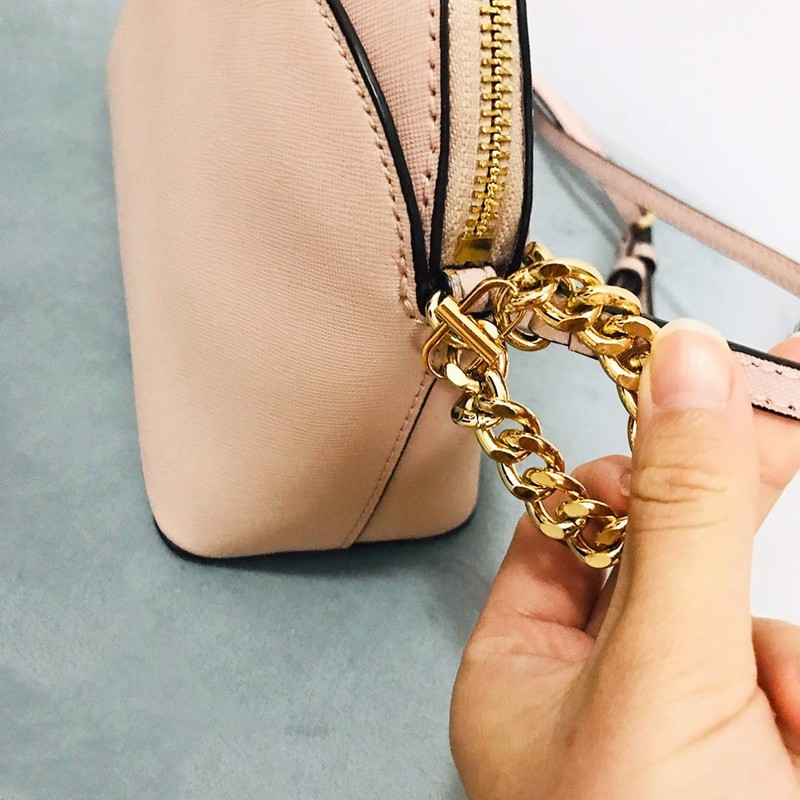 Artibetter 4pcs Adjustable Metal Buckles for Chain Strap Bag Shorten