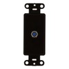Leviton Decora Insert, F Connector, 40681-B, Brown
