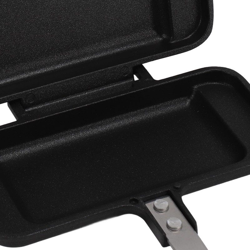 Waffle Maker Pan Nonstick Stovetop Waffle Pan Portable Aluminum Waffle