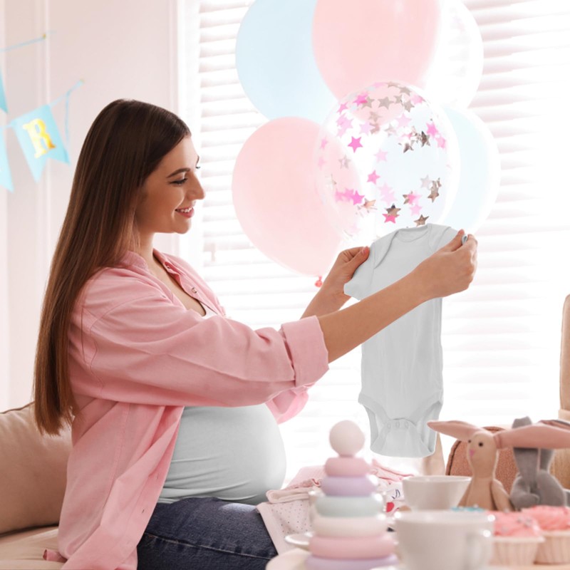 Tigvio Pack of 8 Bibs for Painting, Baby Body Bibs,