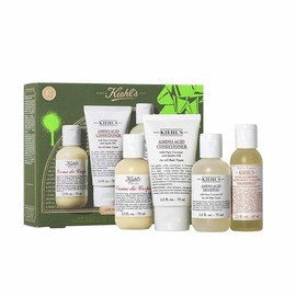 Kiehl's Holiday Gift Set with 4 Moisturising Essentials for Hair & Body – Cleanses, Hydrates & Nourishes with Shampoo, Conditioner, Body Cleanser & Lotion