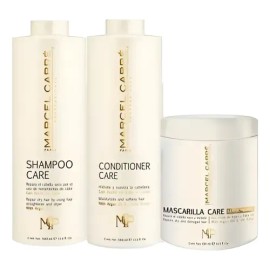 Marcel Carre Shampoo Lt Acondiciona Lt Mascarilla 500ml Care                                                                                          