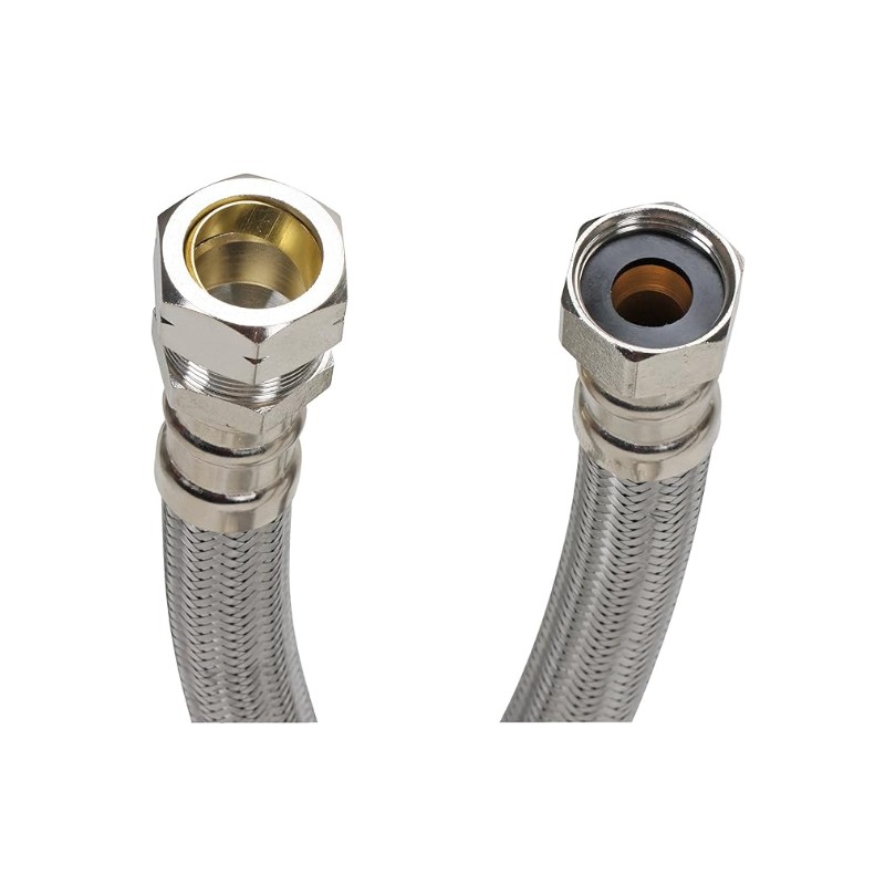 Fluidmaster 18" Fluidmaster Stainless Water Heater Supply Connector Hose Lines