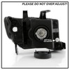 ACANII - For 2006-2014 Honda Ridgeline Headlights Headlamps Replacement 06-14