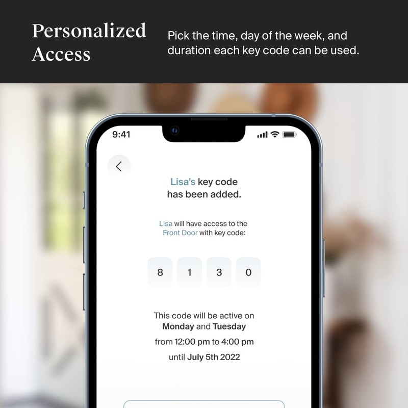 Level Keypad - Compatible with Any Level Lock or Bolt