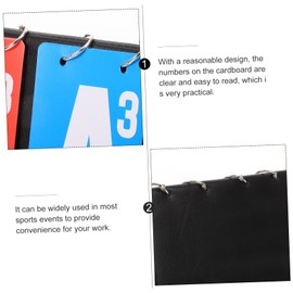 Kisangel Scoreboard for Basketball Games Portable Easy Use Score Keeper Numbers and Convenient Sports Scoreboard for Tennis