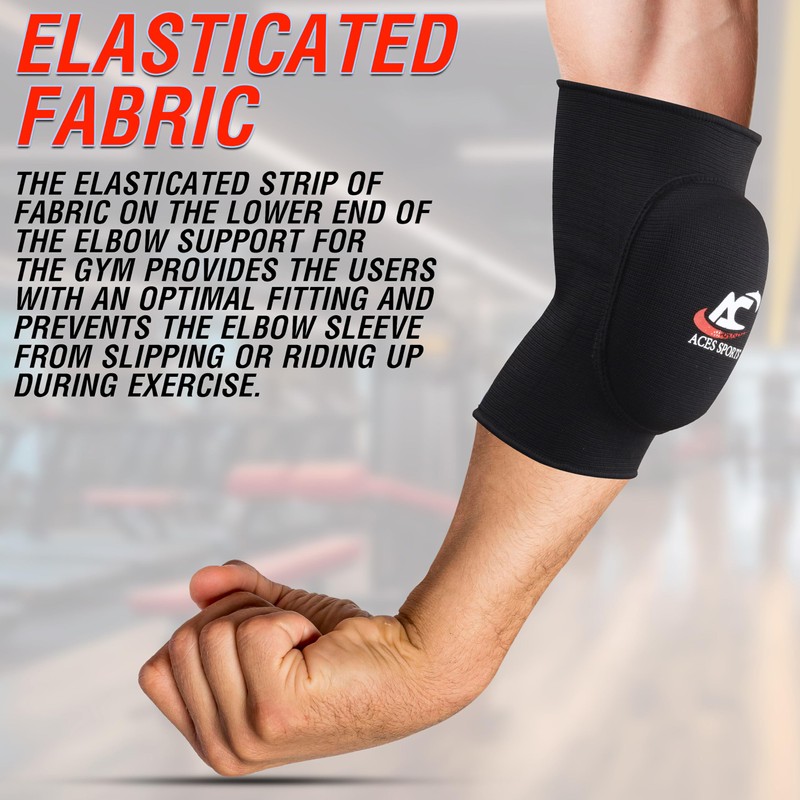 Elbow Support Pad ,Foam Padded Protective Elbow Pads (XL)