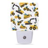 Meikosks Construction Machines Night Light,Tractor Night Lights Plug into Wall