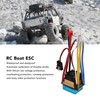 320A Dual Way Bidirectional Brushed ESC with Fan 3A 5V