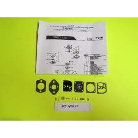 Zama Fits Stihl Trimmer FS38 FS45 FS46 Carburetor Zama C1Q-S97 C1Q-S97A S97B Carb Kit