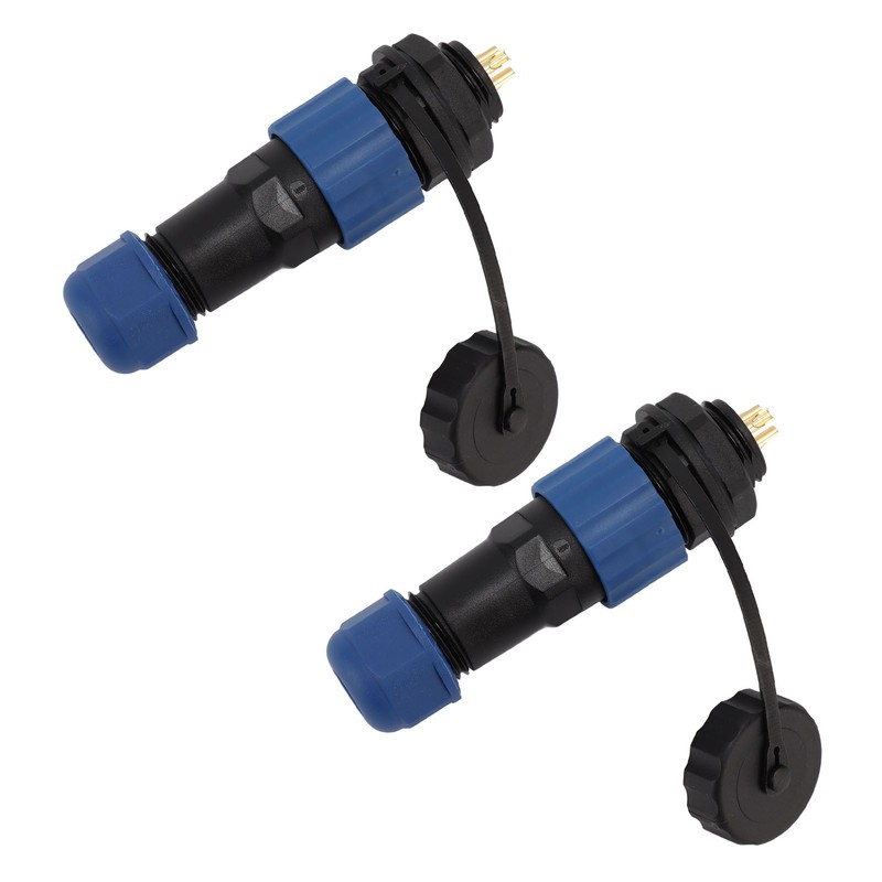 2Pcs SD16 IP68 Waterproof Aviation Connector SD16 Female Plug Male