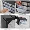 Yesdate 9-Drawer Plastic Drawer Storage Cabinet for Garage Organization, Stackable