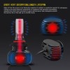 BEAMTECH 9005/HB3 Bulbs, S1 Series Fanless Fog Light 300% Brighter