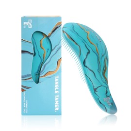 Detangling Hair Brush - Dssolvent Brush Soft and Dense Non Tangle Brush Suitable for Children Brushes for All Hair Types (Blue)