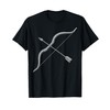 Archery Bow Target Archer Arrow Design T-Shirt