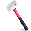 EFFICERE 16 oz. Premium White Rubber Mallet Hammer | All